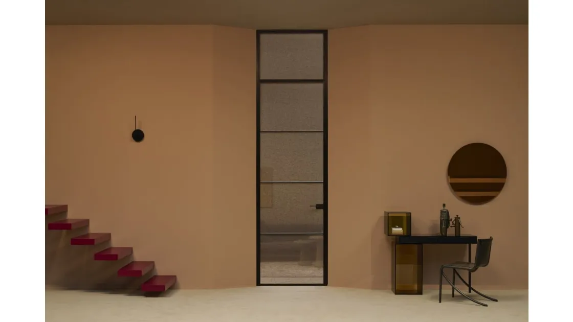 Porta per interni Sherazade Swing Slim Jambs Plus di Glas Italia