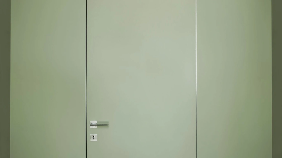 Porta battente per interni Syntesis Line Filo Muro di Eclisse