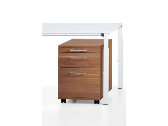 Cassettiera per ufficio su Rotelle con 3 cassetti di Sedus