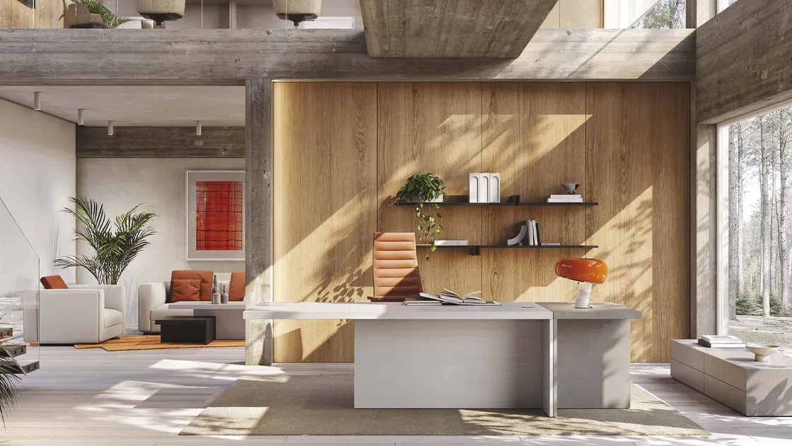 Scrivania Direzionale Mux70 di Frezza