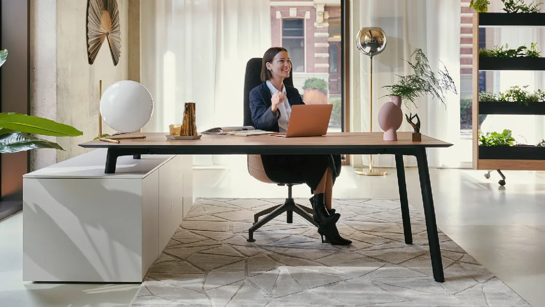 Scrivania Direzionale Se:vision desk di Sedus