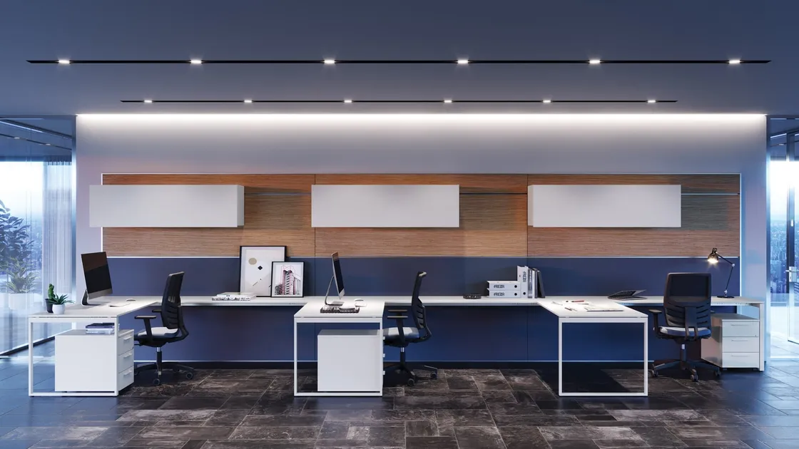 Scrivania Operativa Pop Square di Frezza