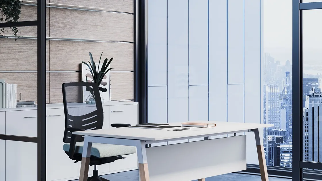 Scrivania Operativa Pop Woody di Frezza