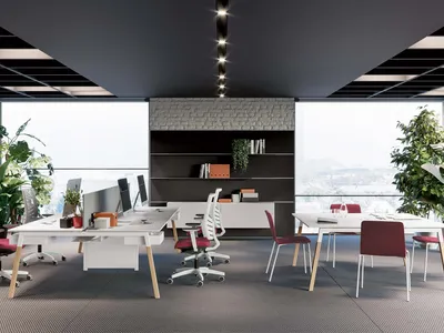 Scrivania Operativa Pop Woody di Frezza