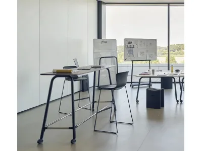 Scrivania Operativa Se:lab high desk di Sedus