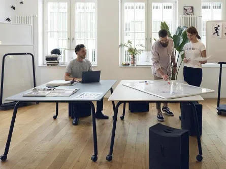 Scrivania Operativa Se:lab meet desk di Sedus