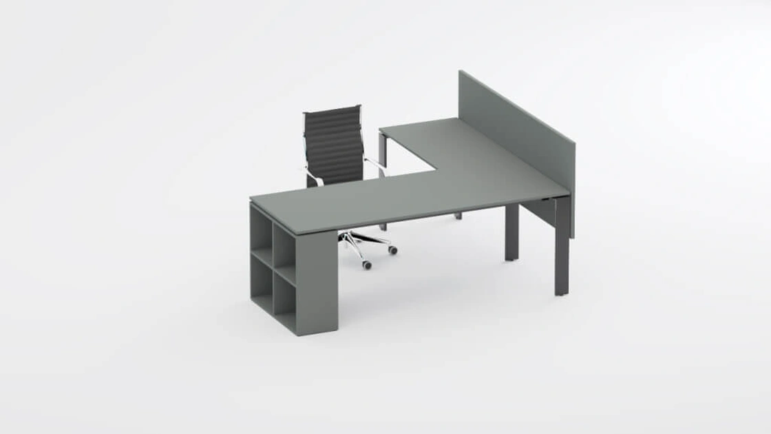 Scrivania operativa SM2579 di Zalf